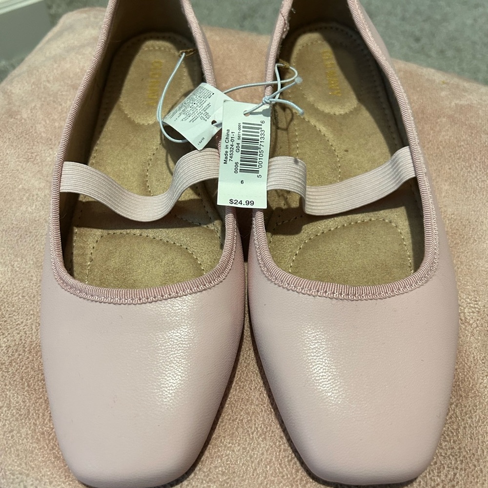 Pink Ballet Flats